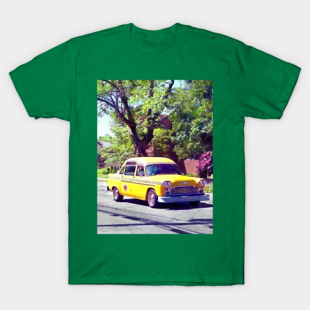 Vintage Taxi T-Shirt by SusanSavad